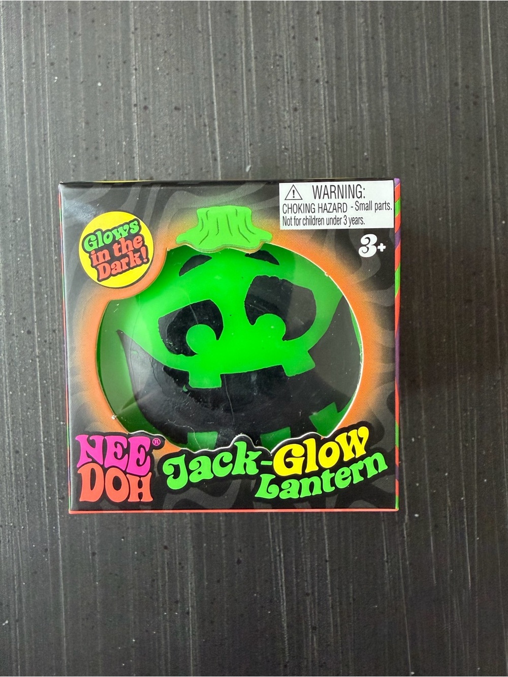 NeeDoh Jack-Glow Lantern Green